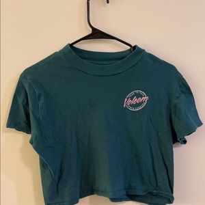 volcom crop top